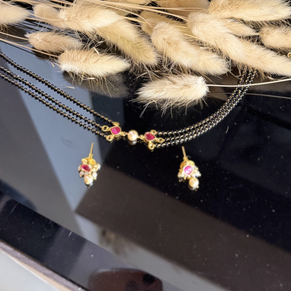 Black Bead Mangalsutra