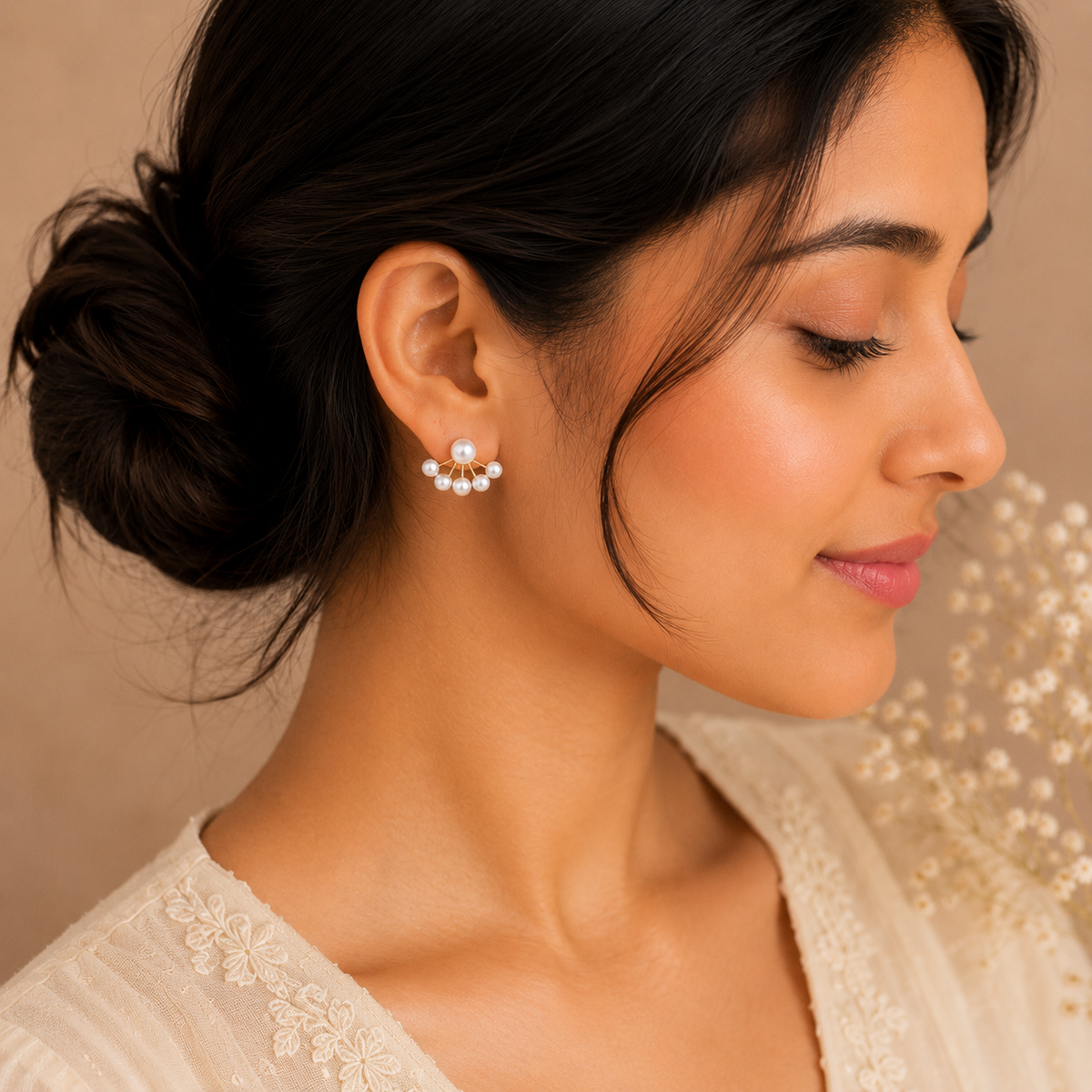 Pearl Radiance Studs
