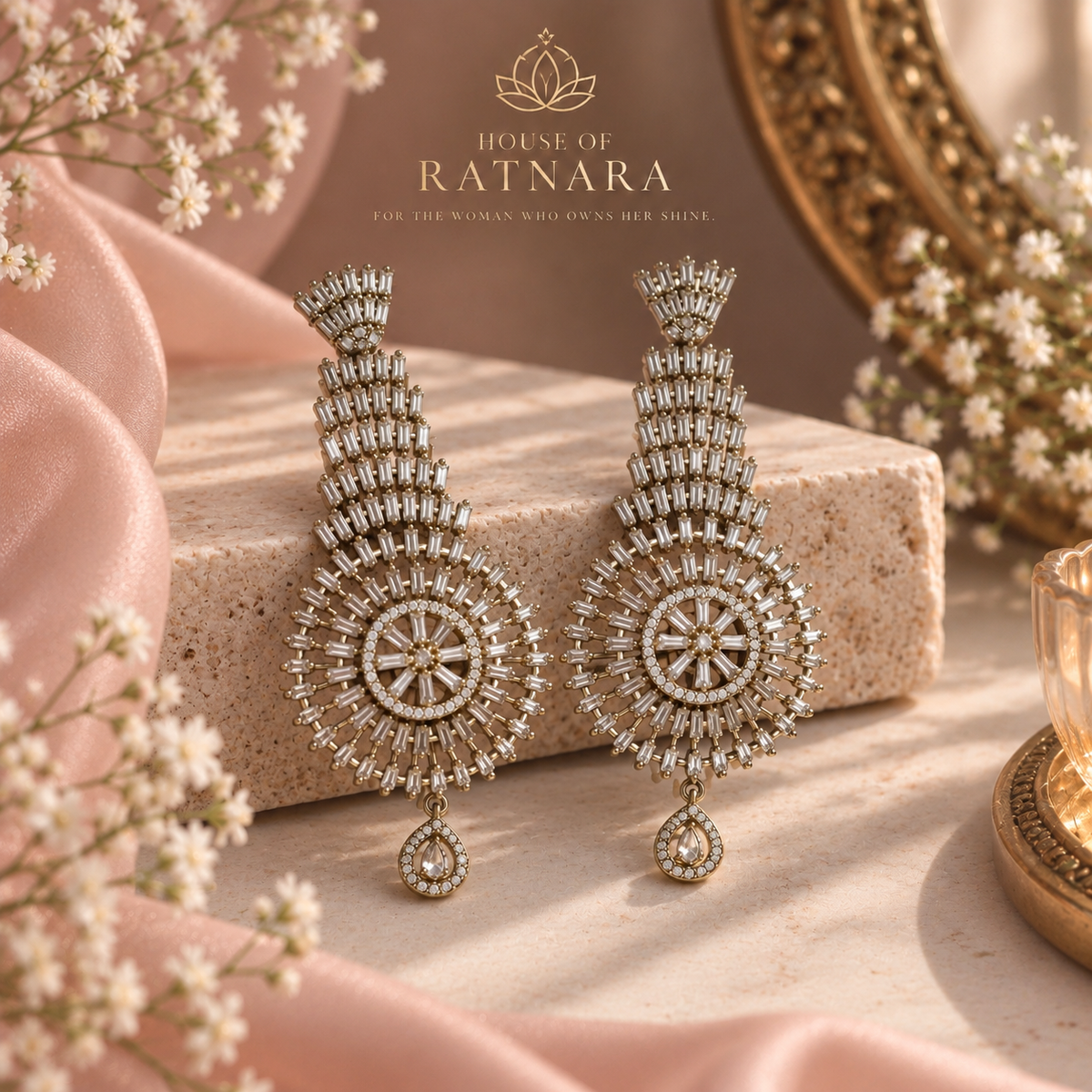 Aarohi Statement Earrings
