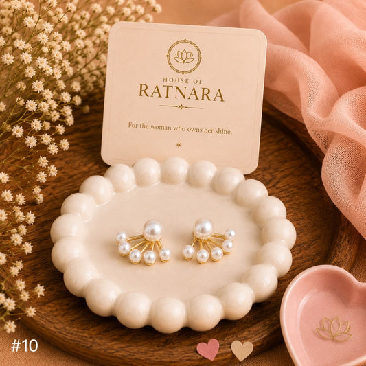 Pearl Radiance Studs